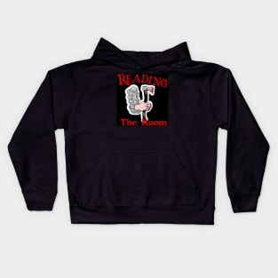 Reading the Room Square Kids Hoodie